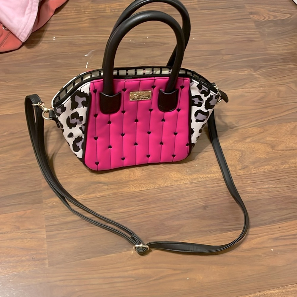 Small betsey johnson purse.